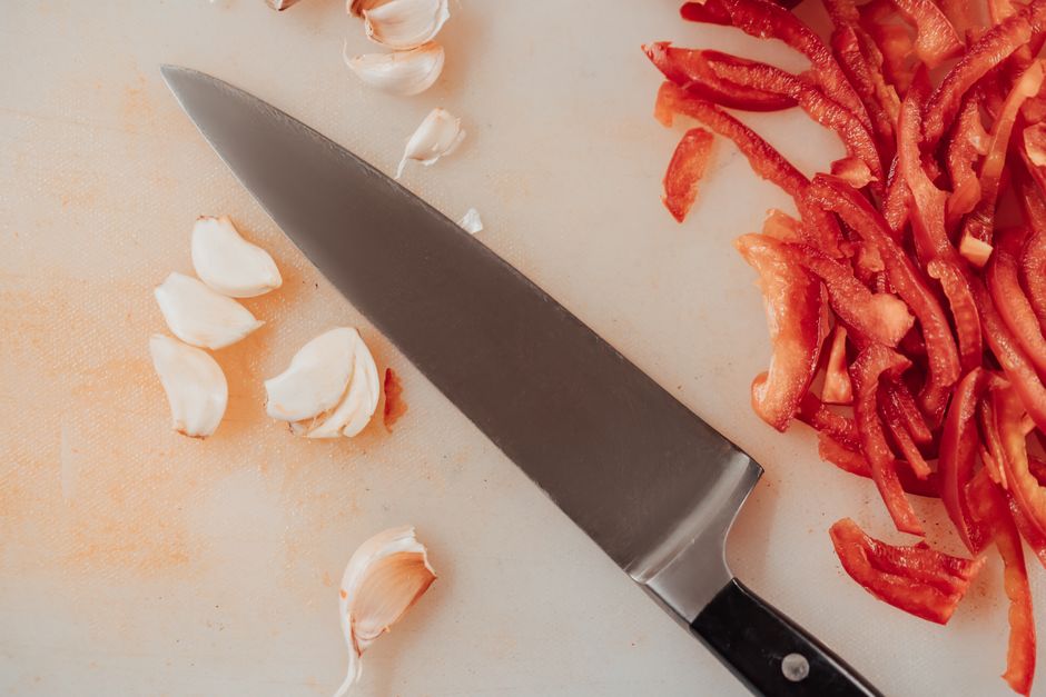 Bell Pepper Strips cooked in air fryer