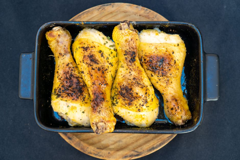 Chicken Drumsticks cooked in air fryer