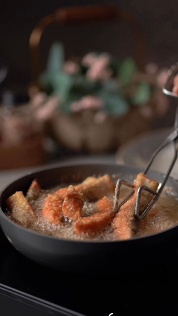 Homemade Fish Sticks cooked in air fryer